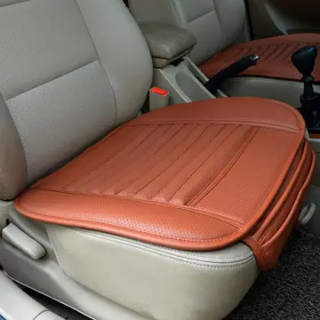 PU Leather Car Seat Cover Protector Cushion Pad Mat Universal For 2 Front  Seats