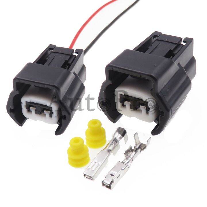 1 Set 2 Hole 61890773 Automobile Sealed Plugs Auto Display Wiring