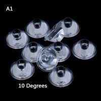 HITN 10pcs 20mm 10/30/60/90/120องศา Optical Glass LED LENS reflector collimator