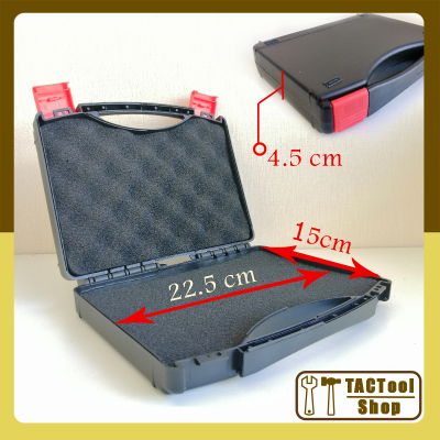 กล่องเครื่องมือพลาสติกมีฟองน้ำกันกระแทก Plastic Case Tool Box