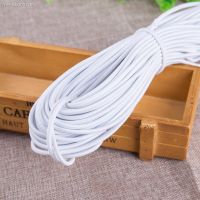 ☜ 1/2/3/4/5mm/5meters Black White High Elastic Round Elastic Band Rubber Band Elastic Cord for Jewelry Making DIY Sewing Accessori