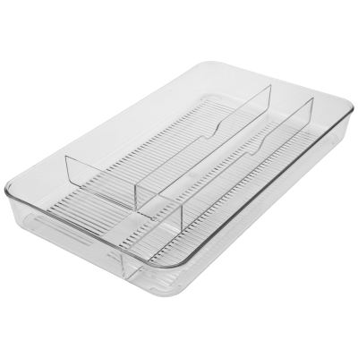Cutlery Tray Non-Slip Drawer Storage Box for Storing and Organizing Kitchen Utensils