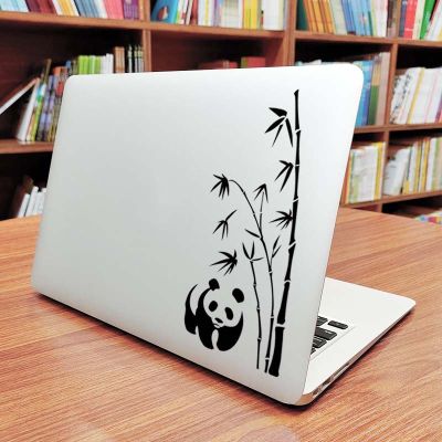 【ร้อน】แพนด้าไม้ไผ่แล็ปท็อปสติ๊กเกอร์สำหรับอุปกรณ์ Macbook Pro 14 16 Air Retina 12 13 15นิ้ว Mac กรณีผิวไวนิลโน๊ตบุ๊ครูปลอกตกแต่ง