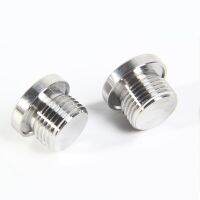 304 Stainless Steel Ed Nut Hex Socket Flange Seal Plug Pipa Steker Minyak G1/8 M8 M10 M12 M14 m16 M18 M20 M22 M27 M33 Nut