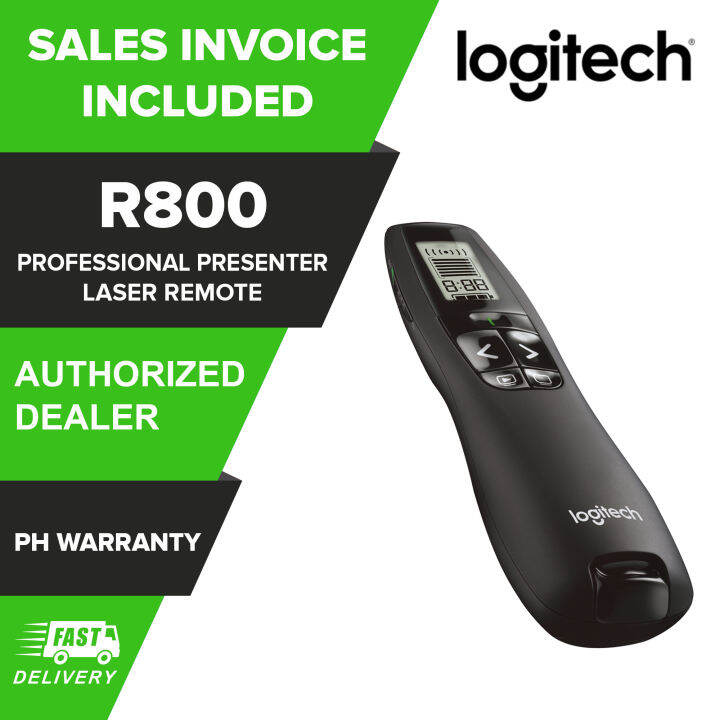 Logitech Professional Presenter R800, Wireless Presentation Clicker