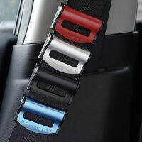 2pcs Universal Car Seat เข็มขัดคลิปความปลอดภัยปรับอัตโนมัติ Stopper BUCKLE คลิปพลาสติก 4 สีอุปกรณ์ตกแต่งภายในรถความปลอดภัย-Siogue