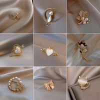 【DT】hot！ Baroque Brooch Brooches for Bow-Knot Pins Wedding Jewelry