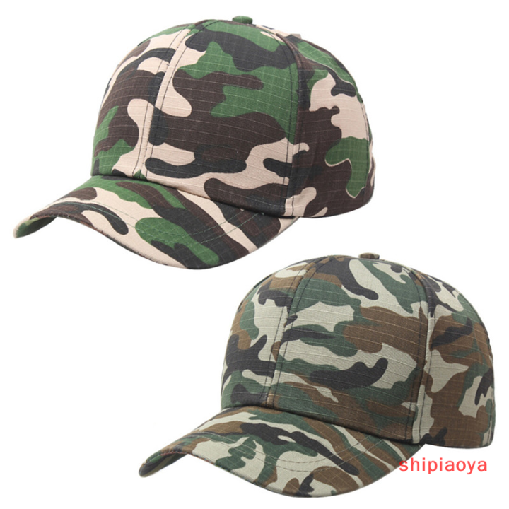 shipiaoya-หมวกเบสบอลผู้หญิงทหารทหารทหาร-หมวกลายพรางทหารหมวกลายพรางรถบรรทุก