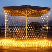 6*43*21.5*1.5m LED Net Light 8 Modes Mesh Fairy String Light for Christmas Wedding Outdoor Indoor Window Curtain Garden Decor