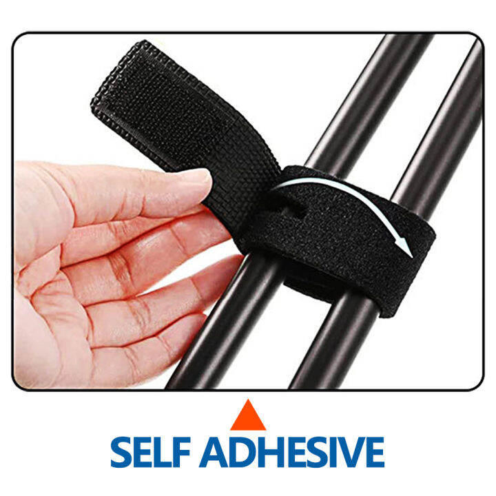 10pcs-accessories-multifunction-fixing-outdoor-sports-hook-loop-adjustable-wear-resistant-self-adhesive-neoprene-durable-portable-elastic-fishing-rod-strap