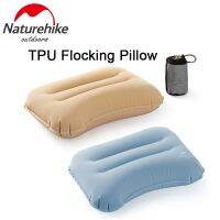 Naturehike TPU Flocking Inflatable Pillow Ultralight 110g Outdoor Travel Tent Office Pillow Portable Camping Daily Equipment