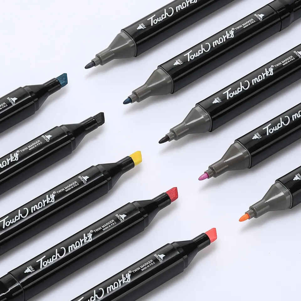 262 Colors Double Headed Marker Pen Set Rich Ink School Markers