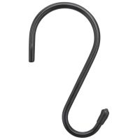 12 Pack 6 Inch Large Heavy Duty S Hooks for Hanging, Non Slip Rubber Coated S Hooks,Steel Metal Hooks for Hanging