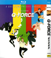 ?【READYSTOCK 】? American Action Fantasy Adventure Cartoon Qoo Spy Group 1080P Hd Blu-Ray 2 Disc Cd YY