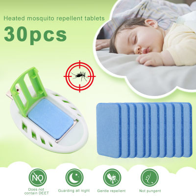 30pcs Mosquito Repellent Tablets Anti Mosquito Pest Repeller No Toxic