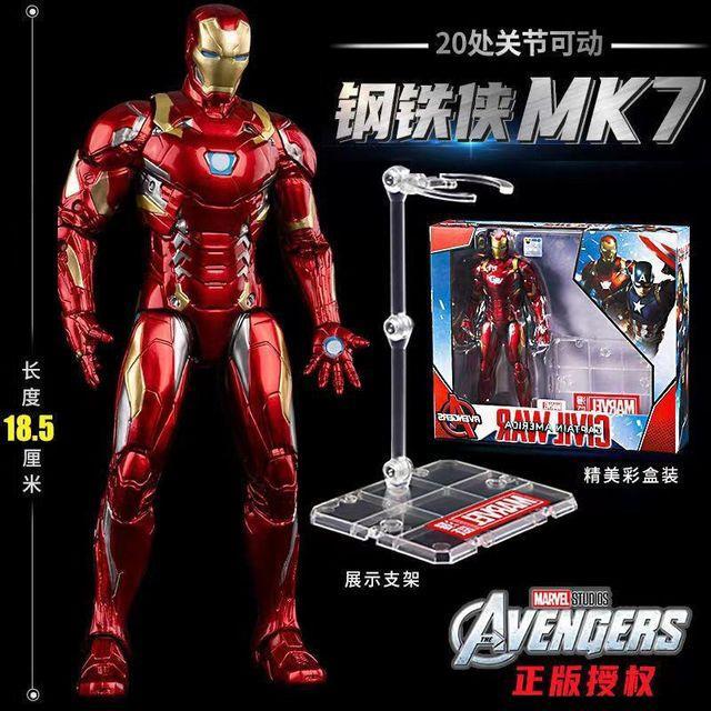 spider-man-iron-man-marvel-anime-figure-model-ornament-childrens-toy-birthday-gift-joint-movable-figure-hulk-avengers-alliance