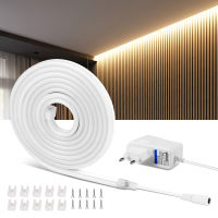 Hand Sweep Touch Sensor ไฟ LED Strip Dimmable Neon Sign 12V Neon Lights Tape For Kitchen Christmas Backlight Lamp Decoration *