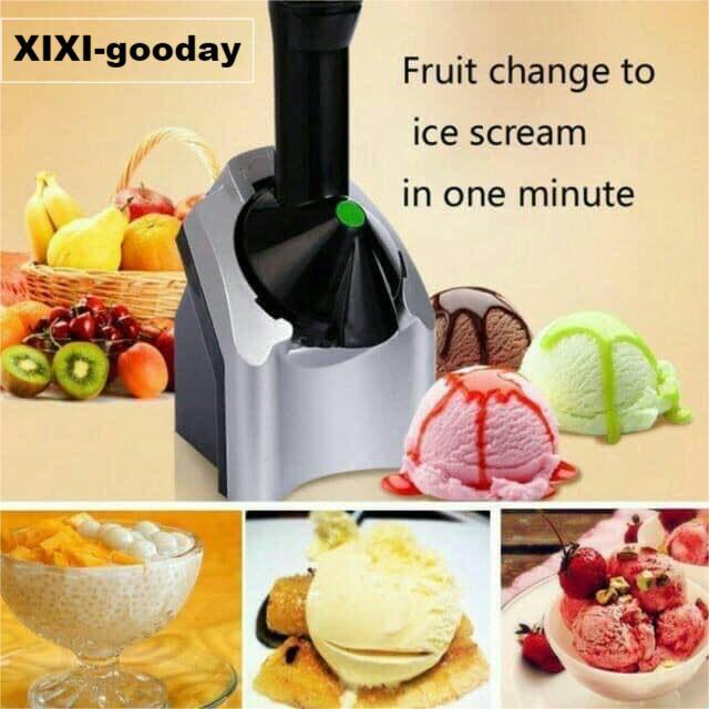 Automatic Electric Ice Cream Maker Home DIY Frozen Fruit Ice Cream