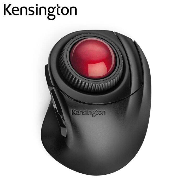 Kensington Fusion Wireless Trackball Mouse 2.4GHz with Scroll Ring for