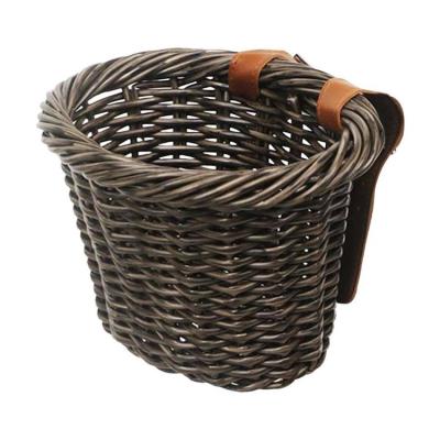 Bike Basket Detachable Front Basket for Bike Large Capacity Quick Release Easy Assembly Cargo Organizer for KidsBikes charming