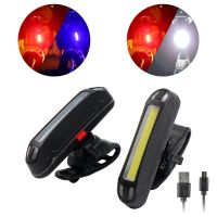 ✽✕ Bike Bicycle Light LED USB Rechargeable Night Riding Taillight Outdoor Bright MTB Road Bike Cycling Warning Rear Lamp Flashlight