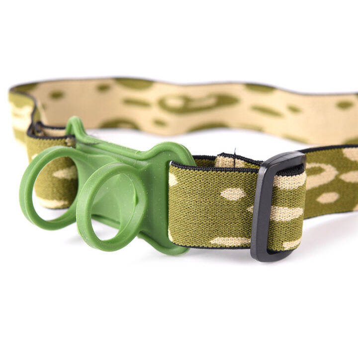 [PureZone] Head Strap Headband For 18650 Headlight Flashlight Lamp