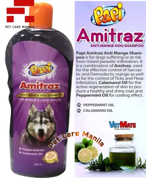 Amitraz shampoo on sale