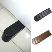 1pcs Door Wedge Shaped Rubber Door Stops Non-Slip Black Rubber Door Buffers for Office Home America Floor Door Stopper Decorative Door Stops