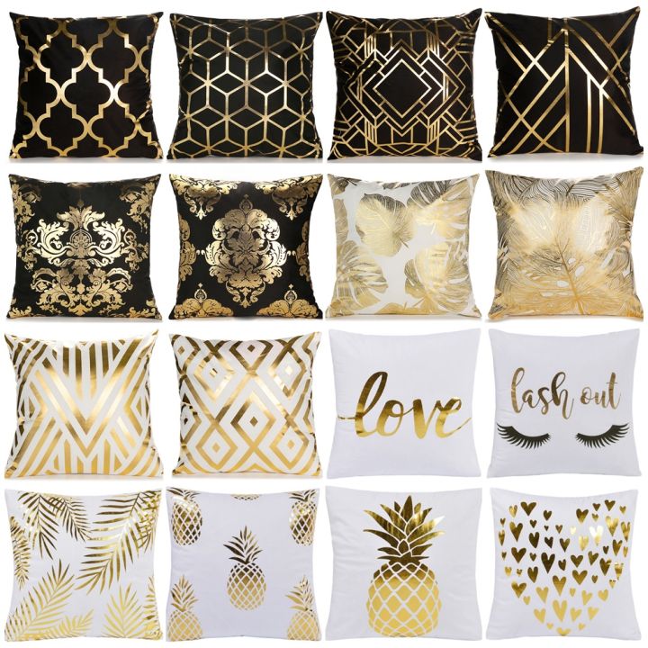 hot-dt-cushion-cover-45x45cm-gold-soft-fashion-throw-sofa-car-covers