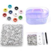 1000 sets 5mm Eyelets Install tools 10 Colors Paint color Metal Rivets Metal hole Multicolor eyelets