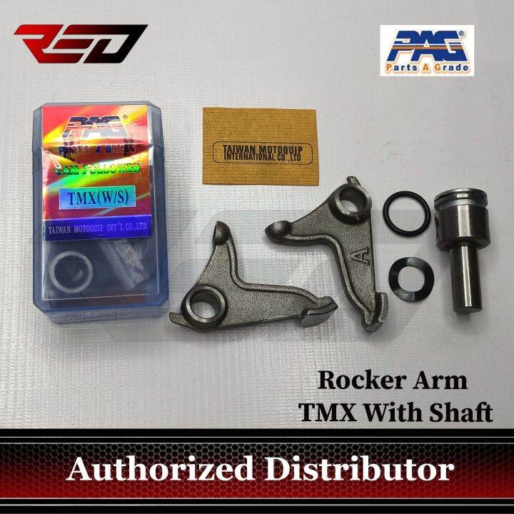 Rocker Arm / Cam Follower PAG TMX With Shaft / CT100 / Bajaj 10MM