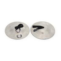 2pcs/lot Musical Instrumen Belly Dance Brass Finger Cymbals Middle East Percussion Cymbals Dancing Props Percussion Instrument