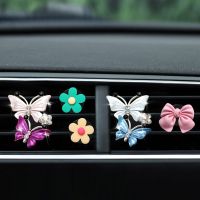 Car Perfume Air Freshener Flowers Styling Conditioner Outlet Clip Interior Accessories