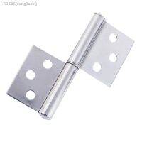 ☽℡☬ 3 Flag Stainless Steel Thickened Detachable Aluminum Alloy Toilet Bathroom Security Door Welding Hinge