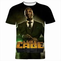 Oversized T Shirt For Men Marvel Luke Cage 3D Print Cool Boy Girl Kids Tee Shirts Short Sleeve Summer Womens Clothes