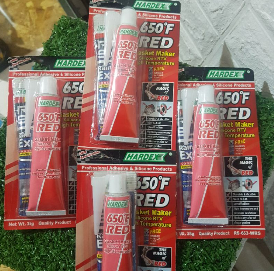 HARDEX Silicon RTV High Temperature Gasket Maker (35grams) (Original) Lazada PH