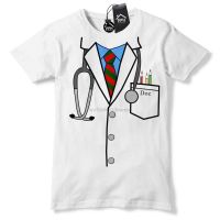 Vintage Print Pocket Uruguayan Doctor Uniform Funny T Shirt Novelty Gift Soccer Fan American Copa T-Shirt Valentines Day gift