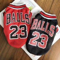 New Pet Dog Clothes Summer Sports Dog Vests Mesh Pet Dog Basketball Team Uniform Shirts for Chihuahua size XXS-L Pet Products