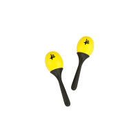 Yellow Little Plastic Maracas