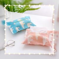 Cartoon tissue case / bag กระเป๋าใส่ทิชชู่ กระเป๋าผ้าฝ้ายผ้าลินิน