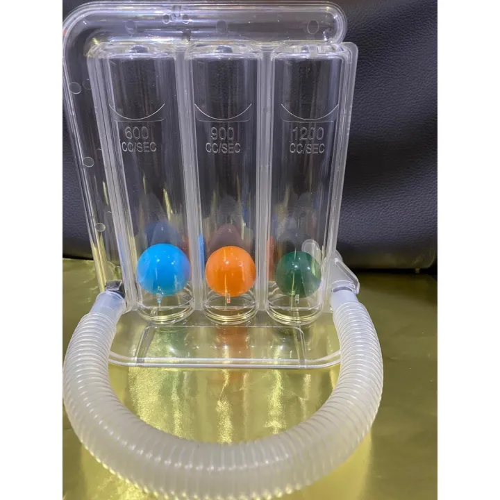 Incentive Spirometer Three balls Ormed for lung exercise | Lazada PH