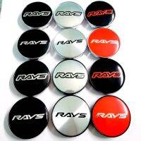 60MM Car Wheel Center Hub Caps for RAYS Emblem Logo Rim