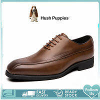 Hush_Puppies รองเท้าผู้ชาย รุ่นรองเท้าผู้ชาย รุ่น สีดำ รองเท้าหนังแท้ รองเท้าทางการ รองเท้าแบบสวม รองเท้าแต่งงาน รองเท้าหนังผู้ชาย EU 45 46 47 48