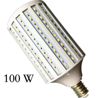 Lampada 40W 50W 60W 80W 100W โคมไฟ LED 5730 2835SMD E27 E40 E26 B22ข้าวโพด110V 220V หลอดไฟ LED เพดานโคมไฟระย้าพวงกุญแจแฟนซี