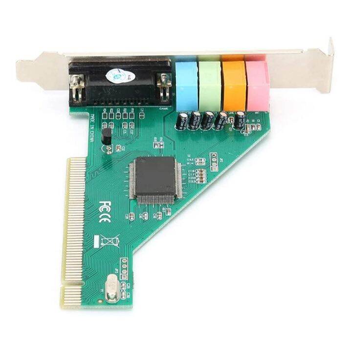 PCI Sound Card 4.1 Channel Computer Desktop Builtin Sound Card