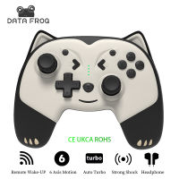 DATA FROG Wireless Controller For Nintendo Switch Multifunction Cartoon Bluetooth-compatible Gamepad For Nintend Switch ProLite