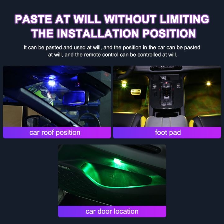 wireless-adhesive-led-car-interior-ambient-light-remote-control-decoration-auto-roof-foot-atmosphere-lamp-diamond-diving-light