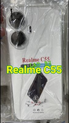 ปโป้ เคสใส เคสกันกระแทก เคสโทรศัพท์ เคสTPU เคสใสนิ่ม คลุมกล้อง For OPPO Realme C55/C53