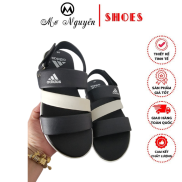 Sandal Adidas Chất Liệu Quai Da Đế Cao Su Chống Mòn Kiểu Dáng Thể Thao