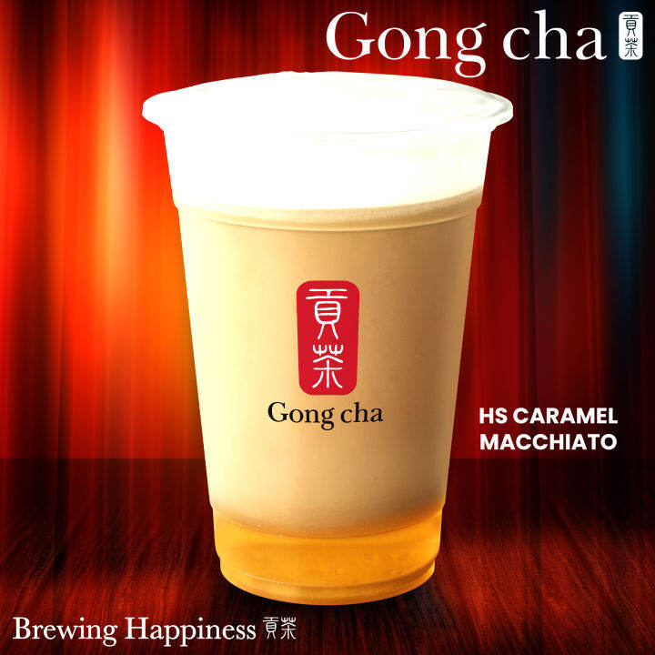 Gong Cha HS Caramel Macchiato evoucher Lazada PH
